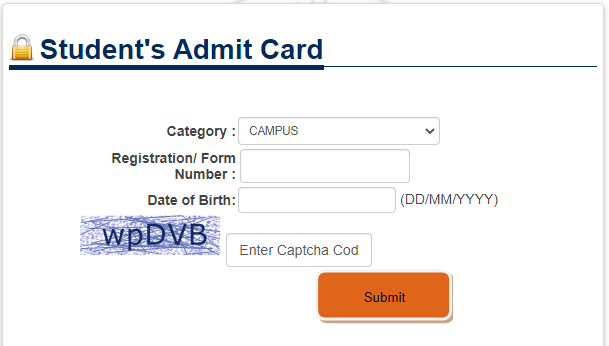 JNCU 2nd Semester Admit Card Download 2022
